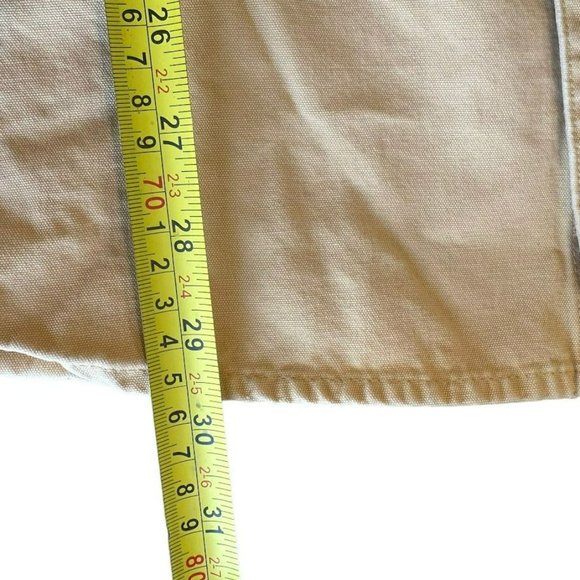 Cabela's Yellow Heavy Long Sleeve Double Pocket Button Outdoor Shirt Mens XL - Picture 4 of 4